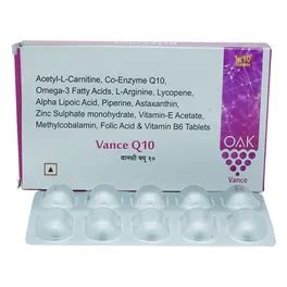 Buy Vance Q10 Tablet | 19 Minutes Delivery | Apollo Pharmacy