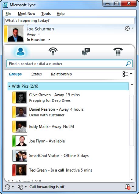 Lync Web 的图像结果