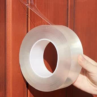 Clear Window Sealing Tape 3cm x 2.9m Shower Door Window Tape : Amazon ...