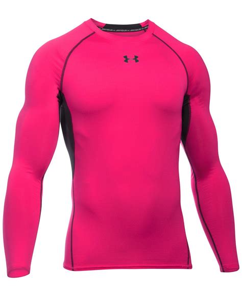 Under armour pink long sleeve online