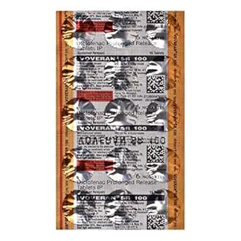 Voveran SR 100 - Strip of 15 Tablets : Amazon.in: Health & Personal Care