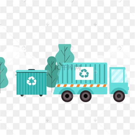 环保垃圾车图片-环保垃圾车图片素材免费下载-千库网