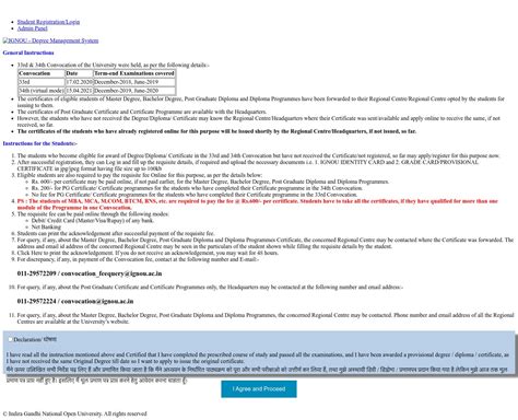 IGNOU-RC-Raipur- Announcements - - Registration for left over students ...