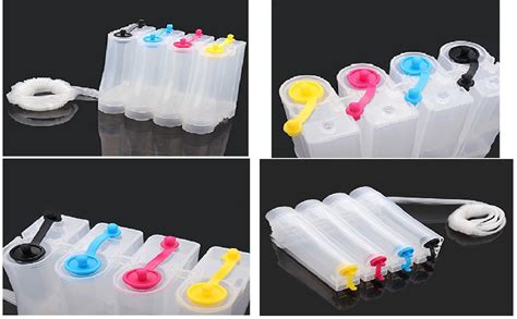 CANOFF CISS Ink Tank Refill Kit Compatible with Canon 810/811, 740/741 ...