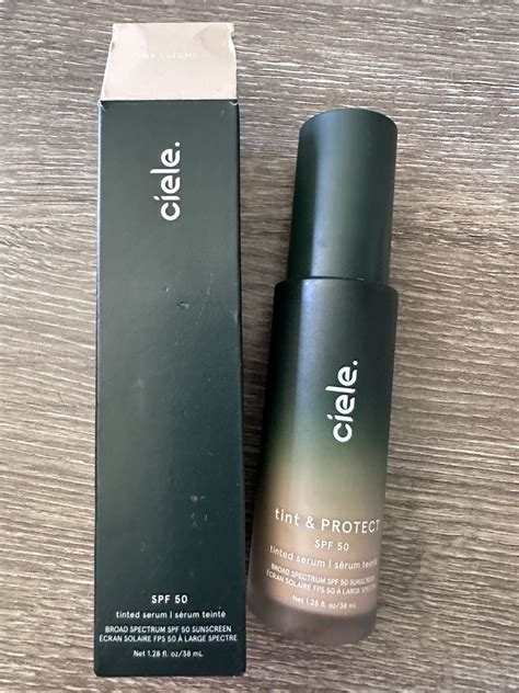 Ciele Tint & PROTECT Tinted Serum Foundation SPF50 Full Size - 03 LIGHT ...