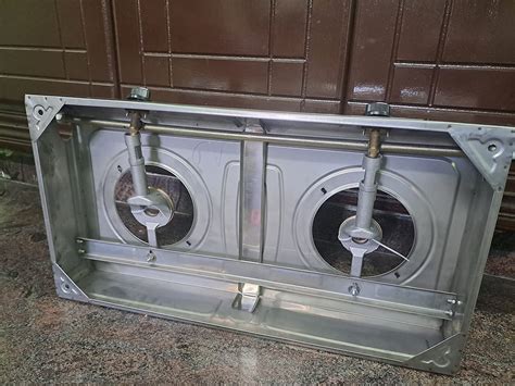 Saffron 2 Burner Regal Stainless Steel Manual Gas Stove 1 Year Warranty ...