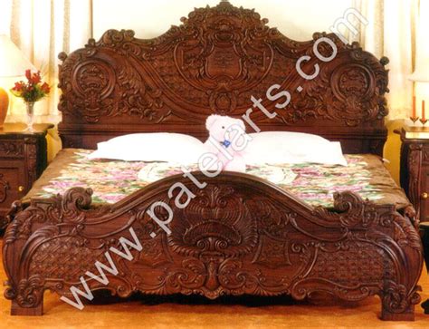 Wooden Bed, Beds, Carved Wooden Beds, Designer Wooden Beds, Designer ...