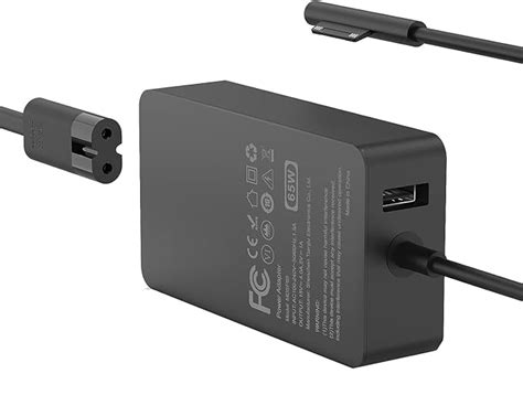 65W Laptop Charger for Surface Pro 10/9/8/X/7/6/5/4/3, Microsoft ...