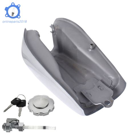 Buy 9L 2.4 Gallon Motorcycle Fuel Gas Tank Cap Vintage For Honda CG125 ...