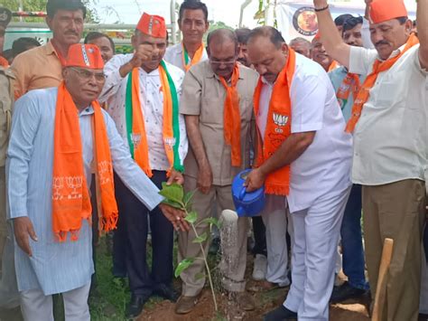 Saplings will be distributed from house to house for 40 days through ...