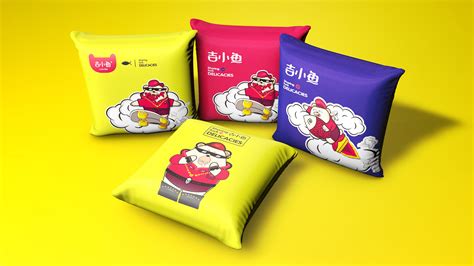 吉小鱼餐饮品牌形象设计 - 设计|创意|资源|交流
