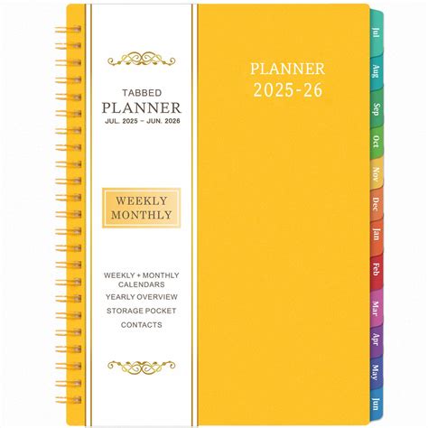 2025 2026 Planner July 2025 June 2026 Planner 2025 2026 | Desertcart INDIA