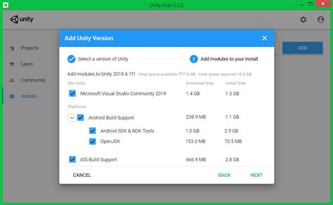 Baixar Unity 的图像结果