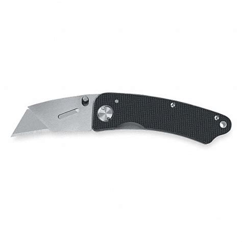GERBER, Steel, Anodized Aluminum, Folding Utility Knife - 1XFB2|31 ...