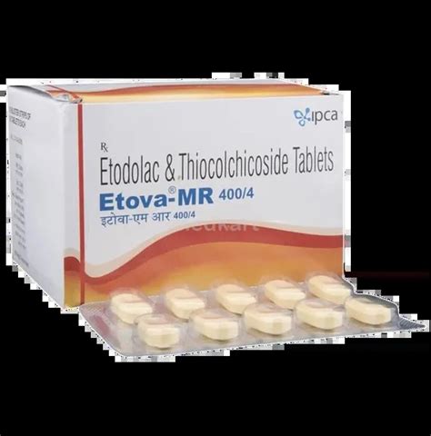 Buy Etova Mr 400mg Tablet 10s Online at Best Price | Medkart