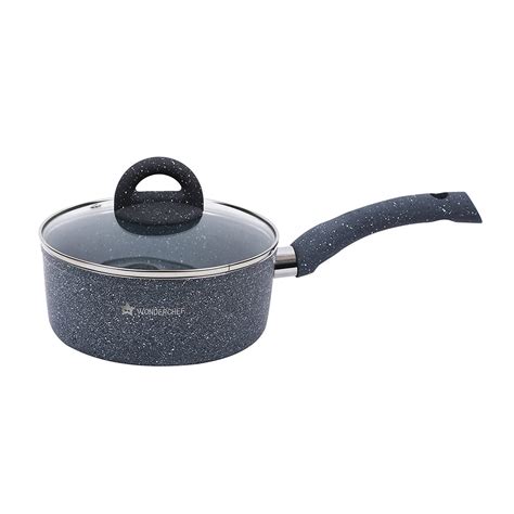 Buy Wonderchef Granite Non-Stick Sauce Pan | Induction Bottom |Soft ...