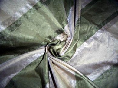 Silk taffeta olive green-ribbed jacquard 54" wide – The Fabric Factory