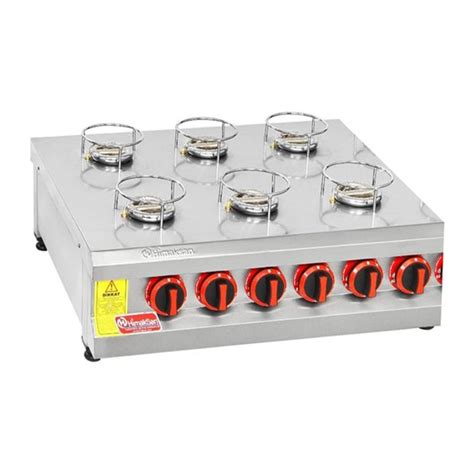 Himaksan HMK-KNFOG 6 CE Set Top 6 Burner Kunefe Oven, LPG Price
