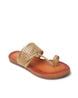 Buy Gold Flat Sandals for Women by BIG BIRD FOOTWEAR Online | Ajio.com