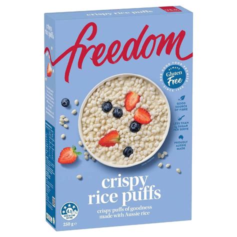 Freedom Classic Rice Puffs Cereal 250g | Woolworths
