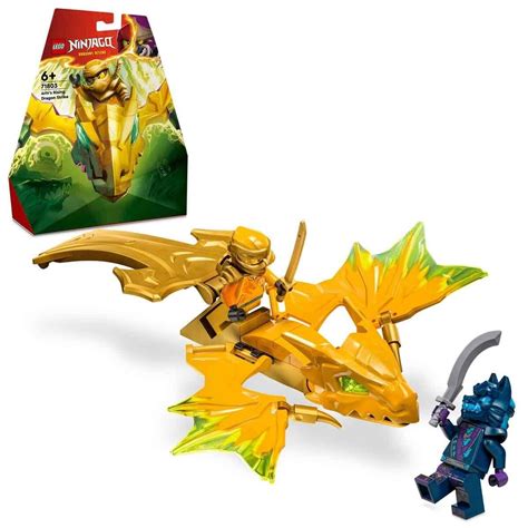 LEGO NINJAGO Arin’s Rising Dragon Strike Toy 71803 (27 Pieces) : Amazon ...
