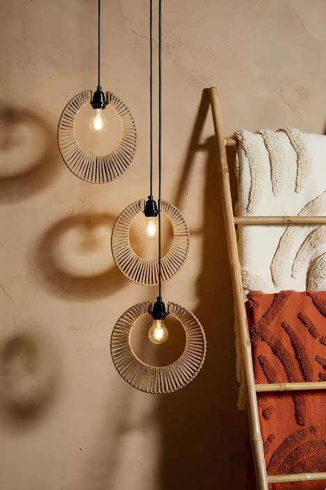 Jute Hanging Pendant Light – Dainty Little Shop