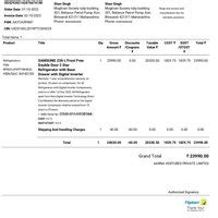 Flipkart — Made Double Payment