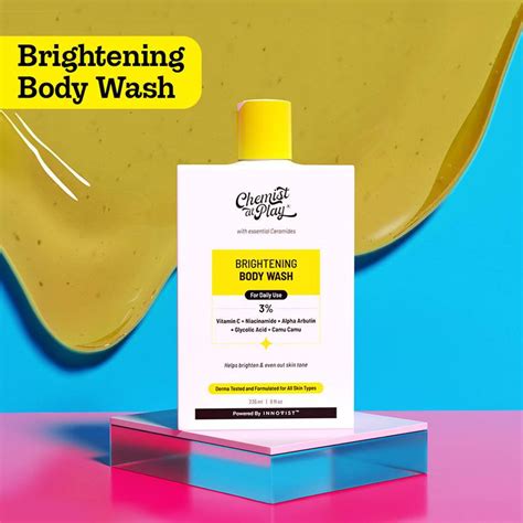 Chemist at Play Brightening Body Wash - 3% Vitamin C + Niacinamide ...