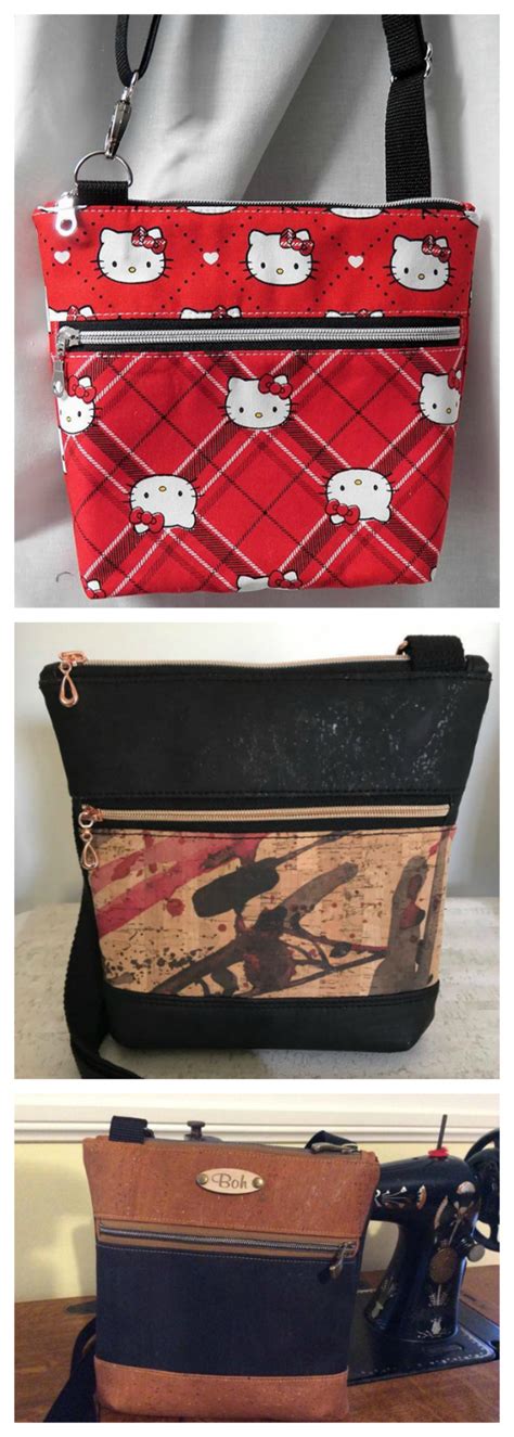 Cross Body Bag Free Pattern 的图像结果