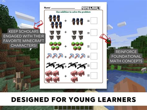 Image result for Minecraft Math Activities