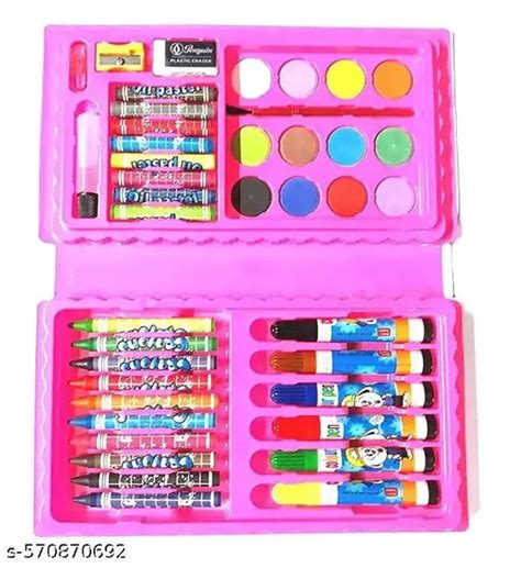 Colour pencil set for kids Colors Box Color Pencil Crayons, Water Color ...