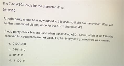 7-Bit ASCII Code 的图像结果