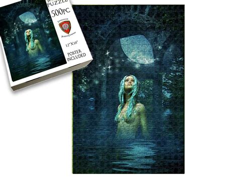 Aqua Water Nymph - Livingstone Puzzle Company