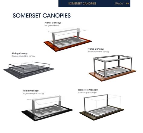 Festive Somerset Chilled Air Curtain 1805 - 5 Pan Chill Well | SilverChef