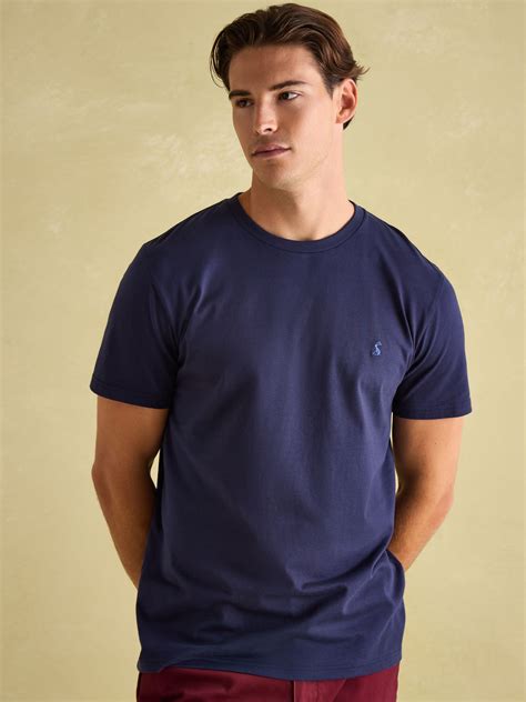 Everyday Navy Blue Crew Neck T-Shirt | Joules