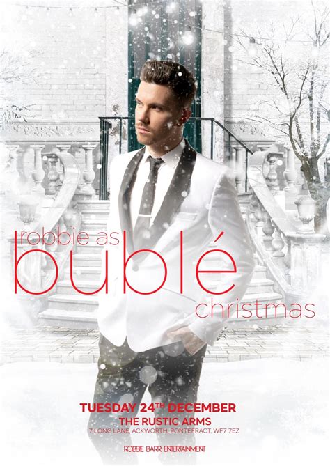 Michael Bublé Tribute Christmas Eve @ The Rustic Arms , The Rustic Arms ...