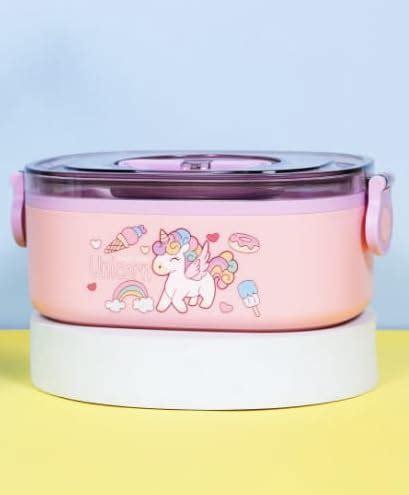 Buy Kitchen Bloom Lunch Box for School Kids | Unicorn Lunch Box with ...