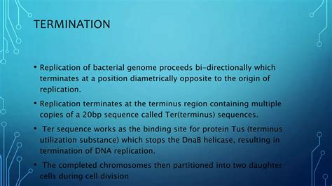 Dna replication in prokaryotes | PPTX