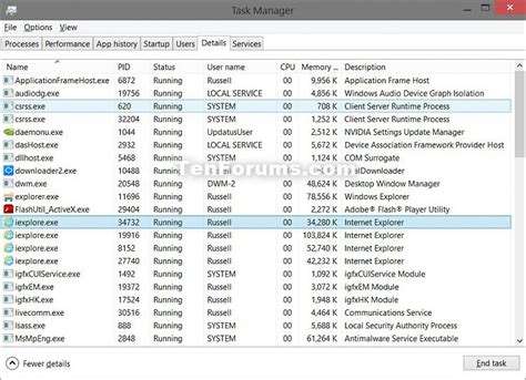 Image result for Win 10 Task Manager in Win 7