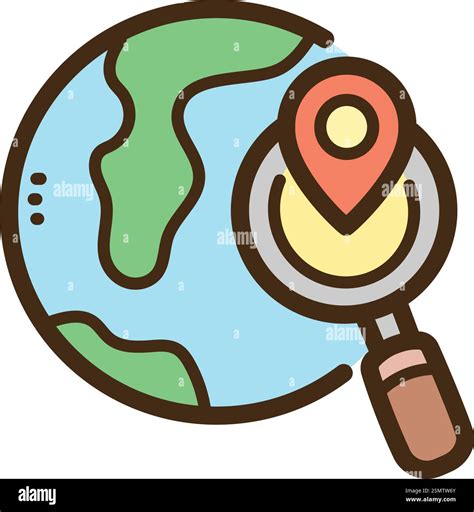 Geography vector doodle illustration and graphic. Part of science ...