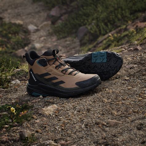 adidas Terrex Anylander Mid Rain.Rdy Hiking Sneakers - Brown | Free ...