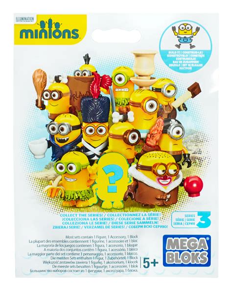Buy Mega Minions:Mega Bloks Despicable Me Buildable Minions Blind Packs ...