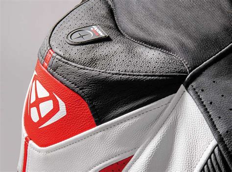 IXON JACKAL SUIT (BLACK WHITE RED)– Moto Central