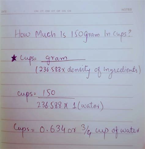150 Grams To Cups: Here's How To Convert - The Kitchen Pro Tech