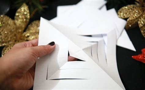 3D Paper Snowflake Tutorial