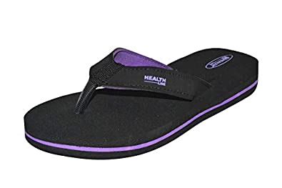 Health Line Mcp Orthopaedic Soft Slippers for Women (Violet, Numeric_8 ...
