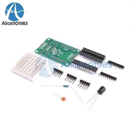 Buy MAX7219 রেড ডট ম্যাট্রিক্স মডিউল এমসিইউ কন্ট্রোল ডিসপ্লে মডিউল ...
