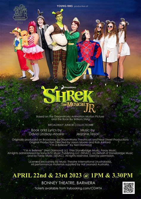 SHREK the Musical JR. - Barmera Visitor Information Centre