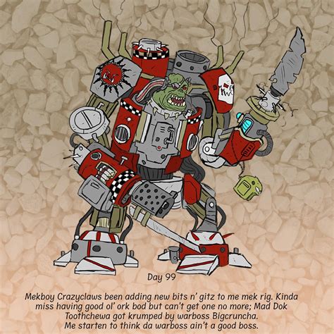 This is the Process by which a Warboss is made : r/Warhammer40k