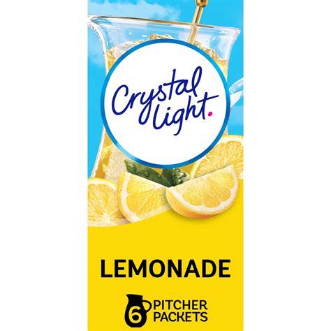 Buy Crystal Light Sugar-Free Lemonade Naturally Flavored Powdered Drink ...